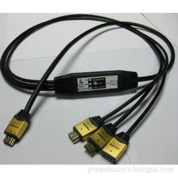 full 1080p multi hdmi cable with inbuilt hdmi switch 3D supported